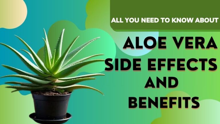 ALOE VERA Side Effects